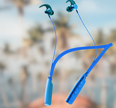 GPQ STORE Rokerz 235 Pro Wireless Bluetooth Neckband(0B.934 Bluetooth(Blue, In the Ear)