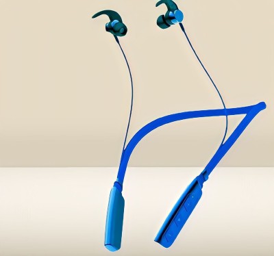 QPG STORE Rokerz 235 Pro Wireless Bluetooth Neckband(0B.150 Bluetooth(Blue, In the Ear)