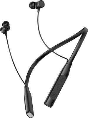 Omphalos MIST Neckband Upto 40 Hours Playtime with ASAP Charge Bluetooth(Pitch Black, In the Ear)