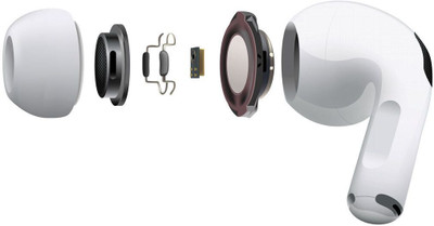 BuzzBeast Earbuds Boost Mic Deep Bass & ANC Bluetooth(White, True Wireless)
