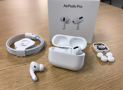 Skyphr Airpod Pro AX1, Earbuds With Touch Sensor, Waterproof, ANC, Bluetooth V5.1 Bluetooth Headset(White, True Wireless)