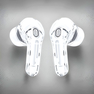 YAROH UltraPods Pro TWS Earbud, Bluetooth Earbuds with Display, Transparent 91 Bluetooth(Multicolor, In the Ear)