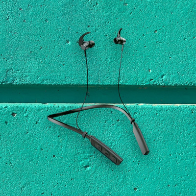 GPQ STORE Rokerz 235 Pro Wireless Bluetooth Neckband(0.3586 Bluetooth(Black, In the Ear)