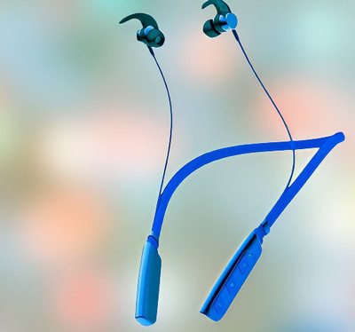 QPG STORE Rokerz 235 Pro Wireless Bluetooth Neckband(0B.228 Bluetooth(Blue, In the Ear)