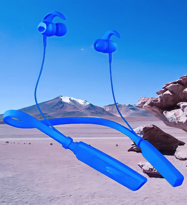 GPQ STORE Rokerz 235 Pro Wireless Bluetooth Neckband(0B.599 Bluetooth(Blue, In the Ear)