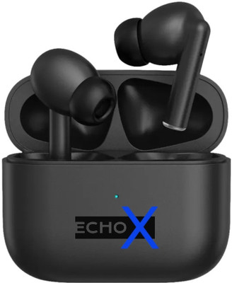 ECHOX Superbuds HD QUALITY with 48 hours play time,ipx4 sweatproof Bluetooth Gaming Headset(Blackberry, In the Ear)
