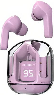 Knull Earbuds-Air-S10-tws- pink-4 Bluetooth without Mic(Pink, True Wireless)
