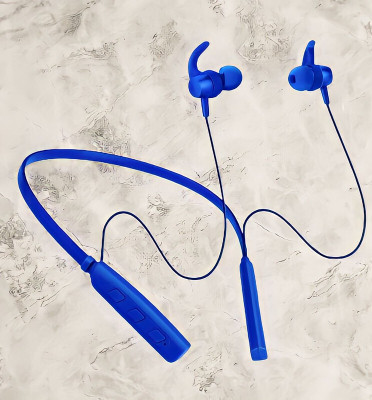 QPG STORE Rokerz 235 Pro Wireless Bluetooth Neckband(0B.438 Bluetooth(Blue, In the Ear)