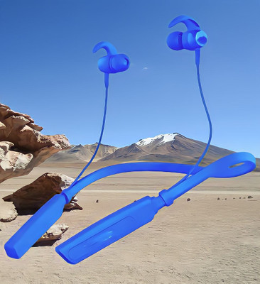 QPG STORE Rokerz 235 Pro Wireless Bluetooth Neckband(0B.383 Bluetooth(Blue, In the Ear)