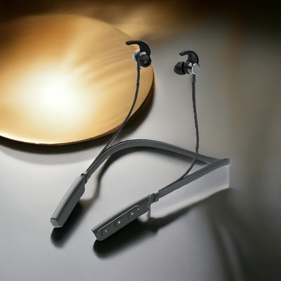 QPG STORE Rokerz 235 Pro Wireless Bluetooth Neckband(0.394 Bluetooth(Black, In the Ear)