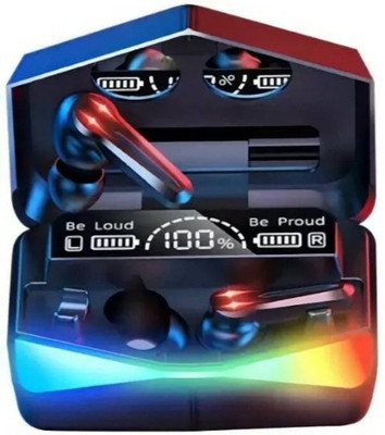 FRONY Wireless Earphones Low Latency M28 Gaming Earbuds with RGB Light Bluetooth(Black, True Wireless)