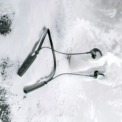 GPQ STORE Rokerz 235 Pro Wireless Bluetooth Neckband(0.2841 Bluetooth(Black, In the Ear)