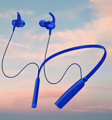 GPQ STORE Rokerz 235 Pro Wireless Bluetooth Neckband(0B.217 Bluetooth(Blue, In the Ear)