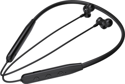 ZPELDORN CH-110 Pro Bass Wireless Neckband with Fast Charging and 48Hr Battery Life4 Bluetooth(Black, In the Ear)