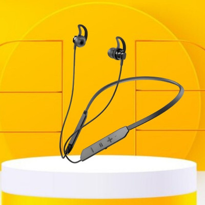 4uonly Neckband Earphone with Hour Bluetooth (multi In the Ear)klo6 Bluetooth & Wired(Multicolor, On the Ear)