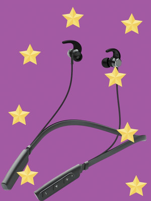 GPQ STORE Rokerz 235 Pro Wireless Bluetooth Neckband(0.1813 Bluetooth(Black, In the Ear)