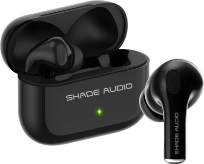 Shade Audio Bass pods V2| High Quality Sound Headphones |HD Calling Earbuds | Touch Airbuds Bluetooth(Zen Black, True Wireless)
