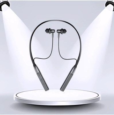 AIZINA Long Battery Life Wireless Neckband with Deep Bass and HD Audio_CA Bluetooth & Wired(Multicolor, In the Ear)