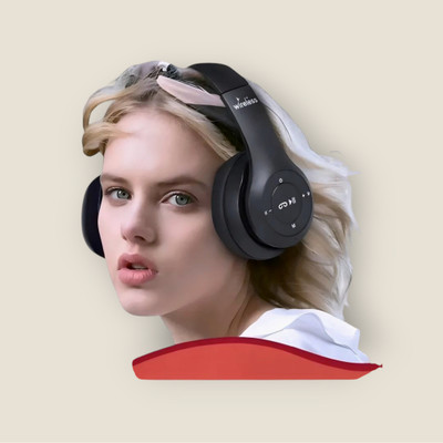 house of common Low-Latency Wireless Gaming Headset with Powerful Resonant Bass_G5 Bluetooth & Wired(Black, On the Ear)
