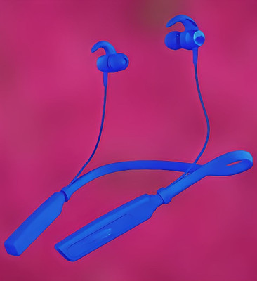 GPQ STORE Rokerz 235 Pro Wireless Bluetooth Neckband(0B.743 Bluetooth(Blue, In the Ear)