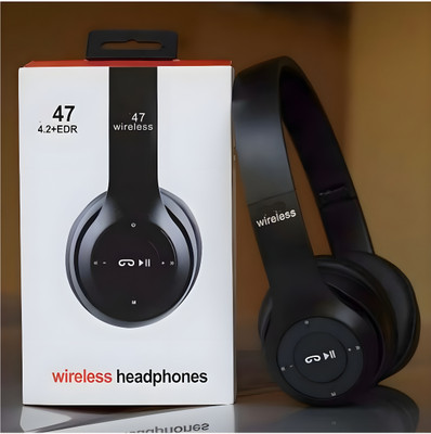 AIZINA Versatile Bluetooth Headphones with Mic for Entertainment & Productivity._GG Bluetooth & Wired(Multicolor, On the Ear)