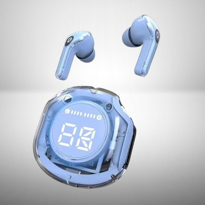 NRP STAR Ultra Pods Pro 5.3 TWS Earbuds,Gaming Mode,Touch Control with Superior Sound Bluetooth(Blue, In the Ear)