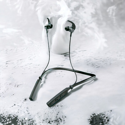 GPQ STORE Rokerz 235 Pro Wireless Bluetooth Neckband(0.2118 Bluetooth(Black, In the Ear)