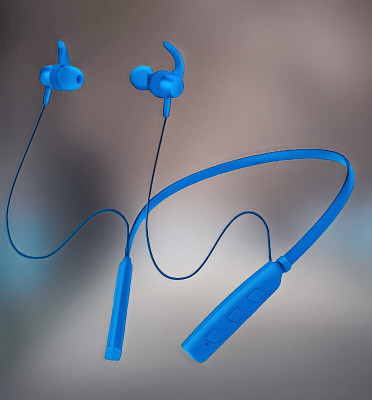 GPQ STORE 235 Pro Wireless Bluetooth Neckband(0B.156 Bluetooth(Blue, In the Ear)