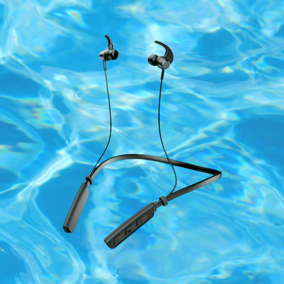 GPQ STORE Rokerz 235 Pro Wireless Bluetooth Neckband(0.2253 Bluetooth(Black, In the Ear)