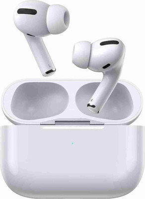 Pb Enterprises Airdrops Pro 3 bluetooth headset Truely wireless bluetooth earbuds Bluetooth(White, True Wireless)
