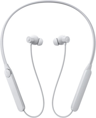Earbot Premium Neckband with Volume Scroll Wheel – 40H Playtime & Deep Bass Bluetooth & Wired Gaming(White, In the Ear)