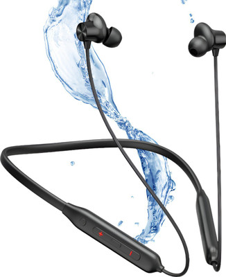 Amola T60 Bullets Wireless Z Bass Edition Neckband headphone with 40 hr playtime Bluetooth Headset(Black, In the Ear)