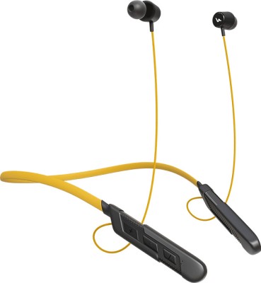delphine ubon CL-356 Wireless Neckband 24 hours playtime version 5.3 Bluetooth Headset(Yellow, True Wireless)