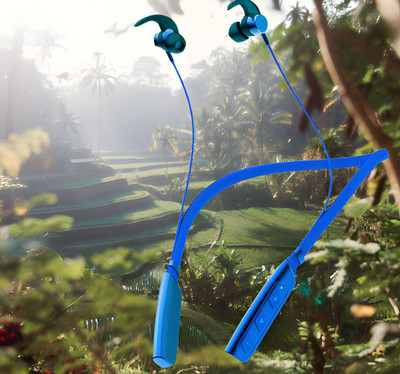 GPQ STORE Rokerz 235 Pro Wireless Bluetooth Neckband(0B.1083 Bluetooth(Blue, In the Ear)