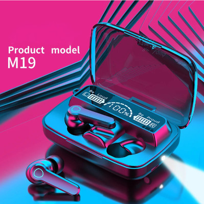 GUGGU AX_799A_M19 TWS BLUETOOTH WIRELESS IN EAR EARBUD & GAMING HEADSET WITH MIC Bluetooth(Black, True Wireless)