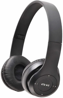 RENTOOR TOP SALE P47 Foldable/Sports/Gaming Wireless Thunder Beat Stereo Sound Headphone Bluetooth(Black, On the Ear)