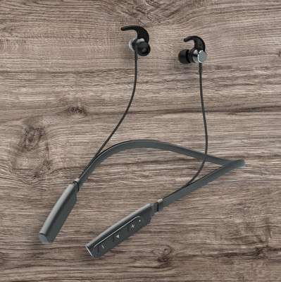 GPQ STORE Rokerz 235 Pro Wireless Bluetooth Neckband(0.1685 Bluetooth(Black, In the Ear)