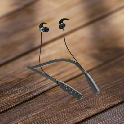 GPQ STORE Rokerz 235 Pro Wireless Bluetooth Neckband(0.1018 Bluetooth(Black, In the Ear)