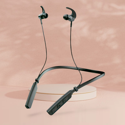 QPG STORE Rokerz 235 Pro Wireless Bluetooth Neckband(0.1792 Bluetooth(Black, In the Ear)