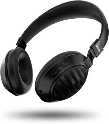 electricbass bluetooth headphones 745 with 40 hours playtime Bluetooth & Wired(Black, On the Ear)