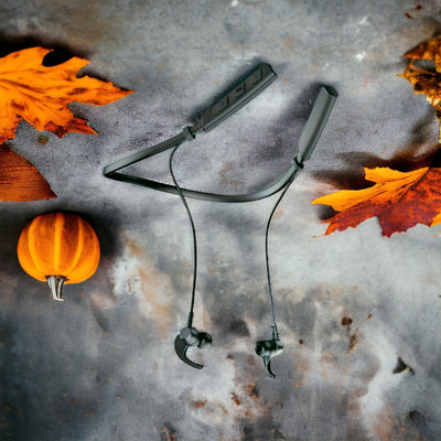 GPQ STORE Rokerz 235 Pro Wireless Bluetooth Neckband(0.3175 Bluetooth(Black, In the Ear)