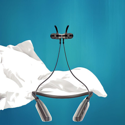 GPQ STORE Rokerz 235 Pro Wireless Bluetooth Neckband(0.617 Bluetooth(Black, In the Ear)