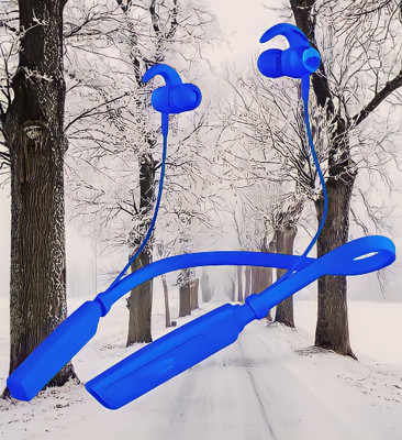 GPQ STORE Rokerz 235 Pro Wireless Bluetooth Neckband(0B.645 Bluetooth(Blue, In the Ear)