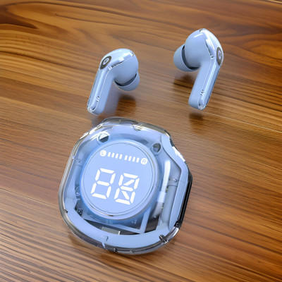 YAROH UltraPods Pro TWS Transparent Bluetooth Earbuds with Noise-Canceling 16 Bluetooth(Multicolor, In the Ear)