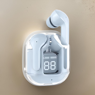 YAROH UltraPods Pro TWS Transparent Bluetooth Earbuds with Noise-Canceling 68 Bluetooth(Multicolor, In the Ear)