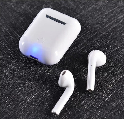 Magnetic Truely Wireless TWS i12 Earbuds With Charging Case And Touch Sensor Bluetooth Headset(White, True Wireless)