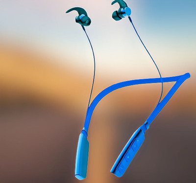 GPQ STORE Rokerz 235 Pro Wireless Bluetooth Neckband(0B.1056 Bluetooth(Blue, In the Ear)