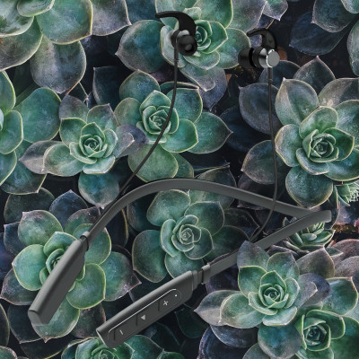 GPQ STORE Rokerz 235 Pro Wireless Bluetooth Neckband(0.1621 Bluetooth(Black, In the Ear)