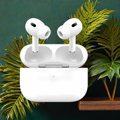JQVA Earbuds Air Long Battery Backup Earbuds Bluetooth(White, In the Ear)
