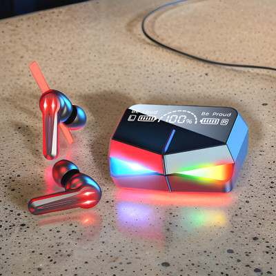 YAROH M28 (Earbuds) DeepBass Pro (Bluetooth Headset) with Enhanced Sound ClarityTR318 Bluetooth(Multicolor, In the Ear)